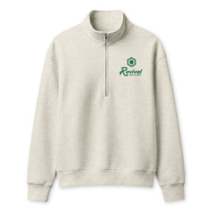 Revival Heather Grey Quarter Zip